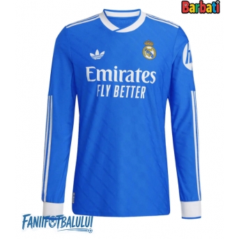 Real Madrid Tricou Fotbal Replică 2025-26 Barbati Treilea Mâneci Lungi